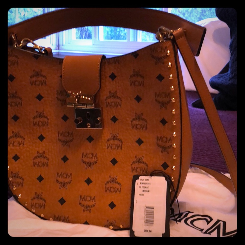 Cross body mcm bag